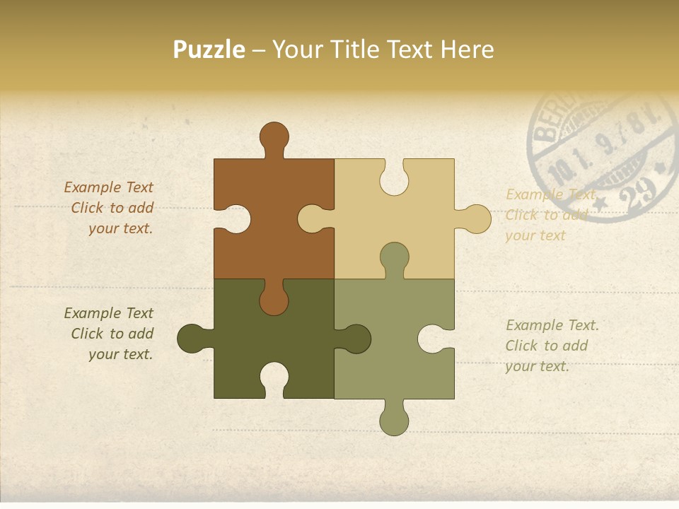 Nobody Used Berlin PowerPoint Template