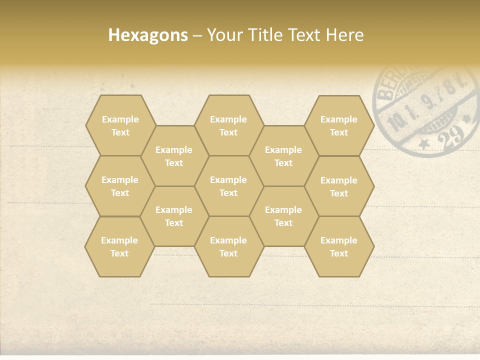 Nobody Used Berlin PowerPoint Template