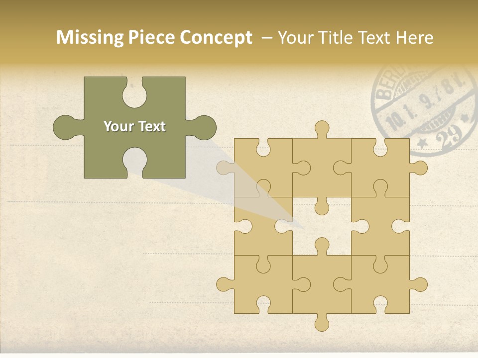 Nobody Used Berlin PowerPoint Template