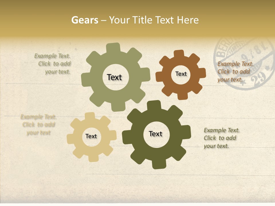 Nobody Used Berlin PowerPoint Template