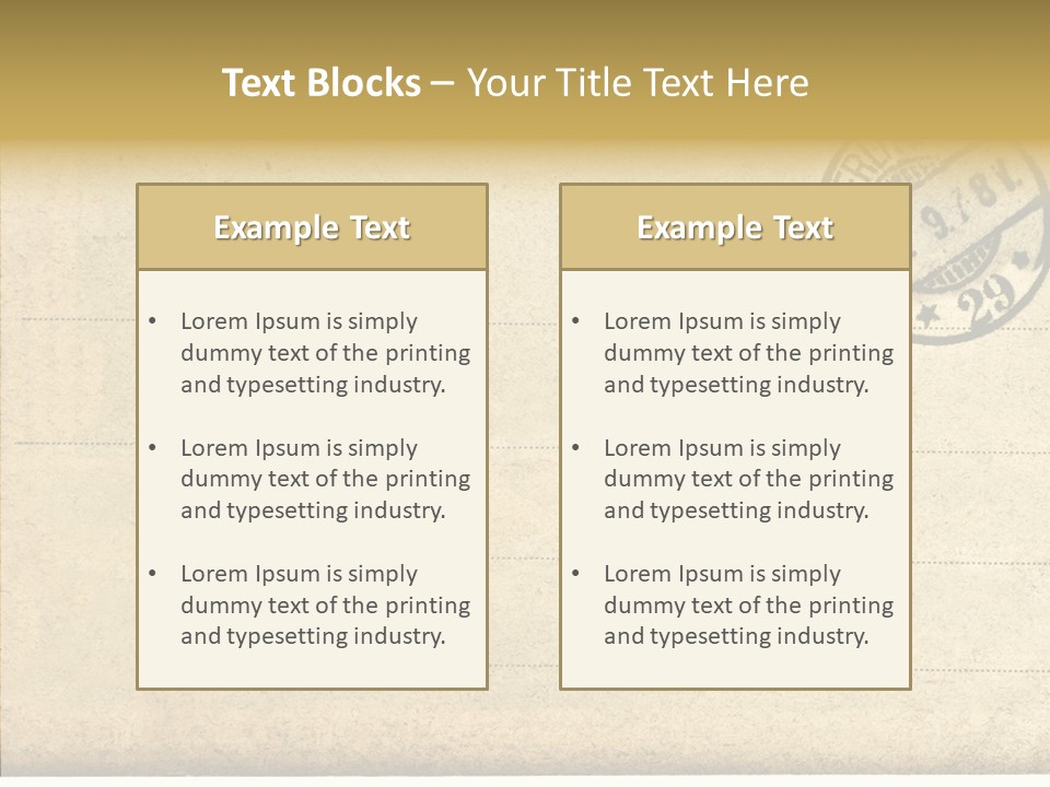 Nobody Used Berlin PowerPoint Template
