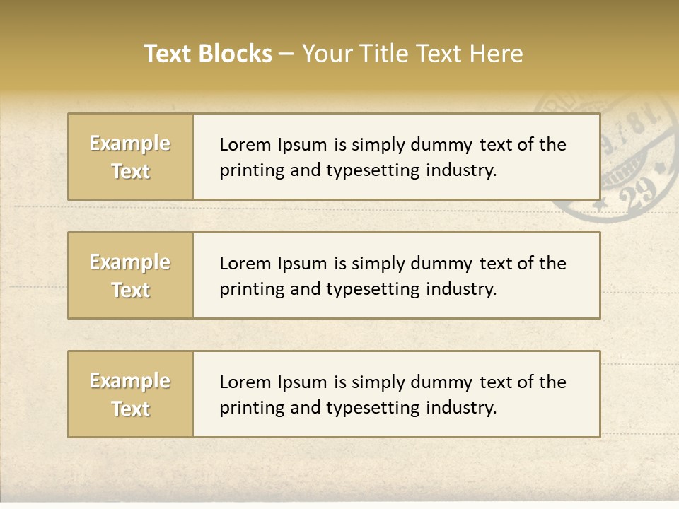 Nobody Used Berlin PowerPoint Template