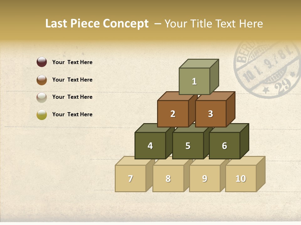 Nobody Used Berlin PowerPoint Template