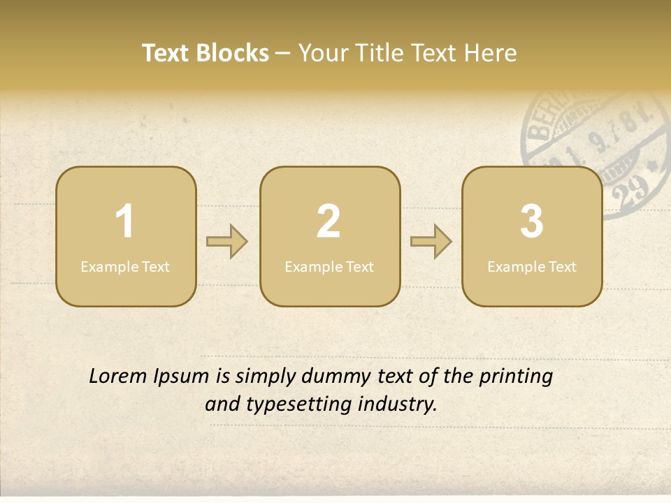 Nobody Used Berlin PowerPoint Template