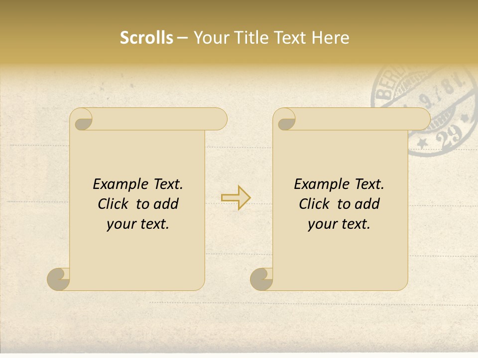 Nobody Used Berlin PowerPoint Template