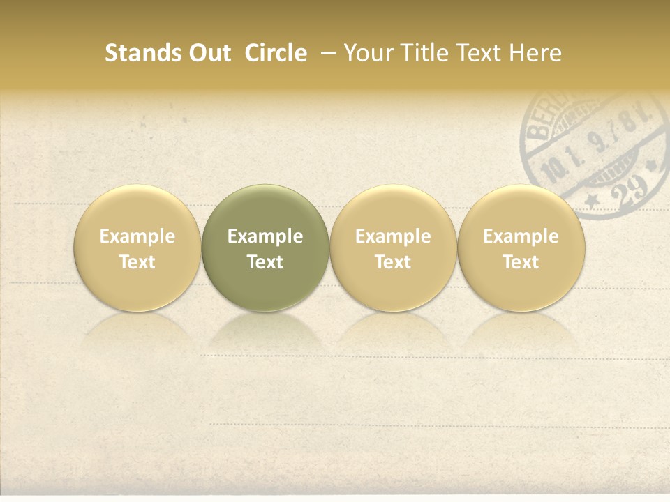 Nobody Used Berlin PowerPoint Template