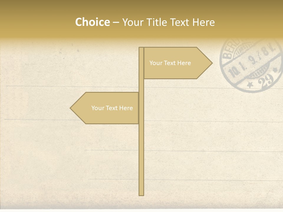 Nobody Used Berlin PowerPoint Template