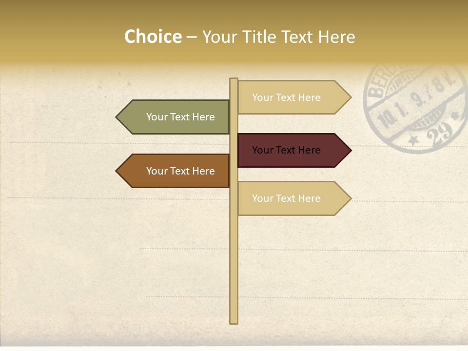 Nobody Used Berlin PowerPoint Template