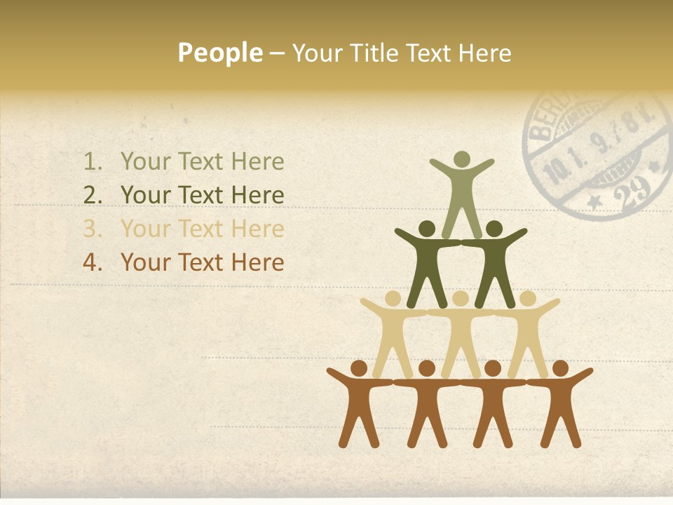 Nobody Used Berlin PowerPoint Template