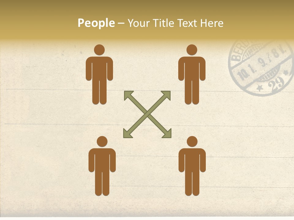 Nobody Used Berlin PowerPoint Template