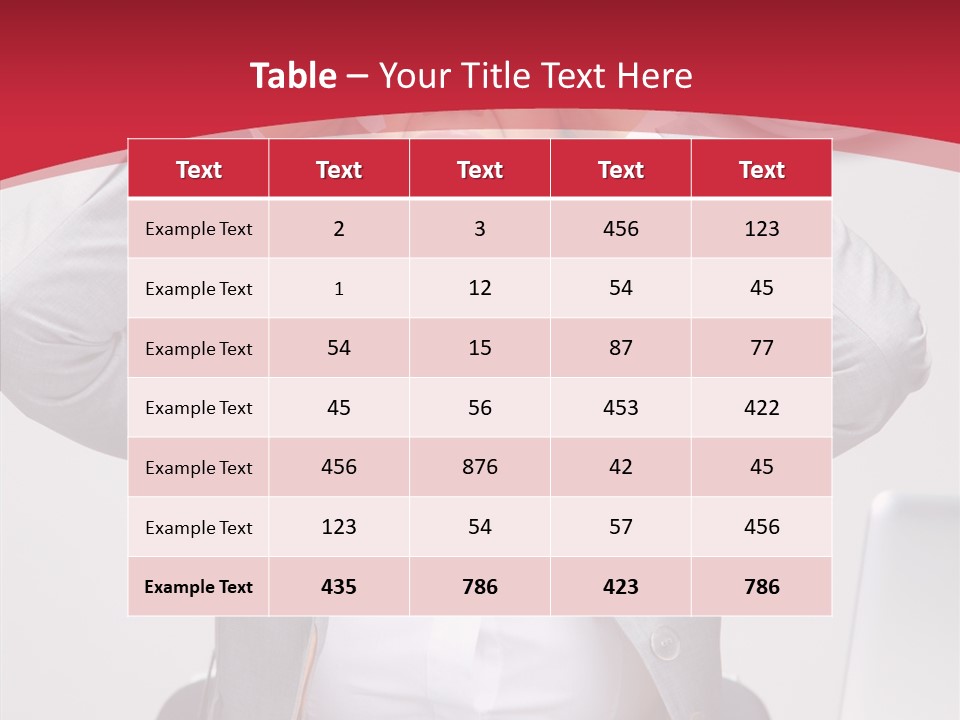 Yelling Brunette Expression PowerPoint Template