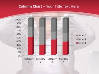 Yelling Brunette Expression PowerPoint Template