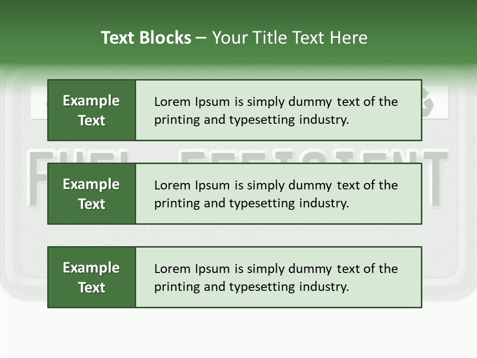 License Environmental Gas PowerPoint Template