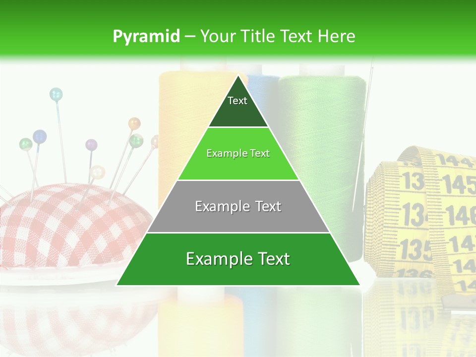 Shining Sewing Fibre PowerPoint Template