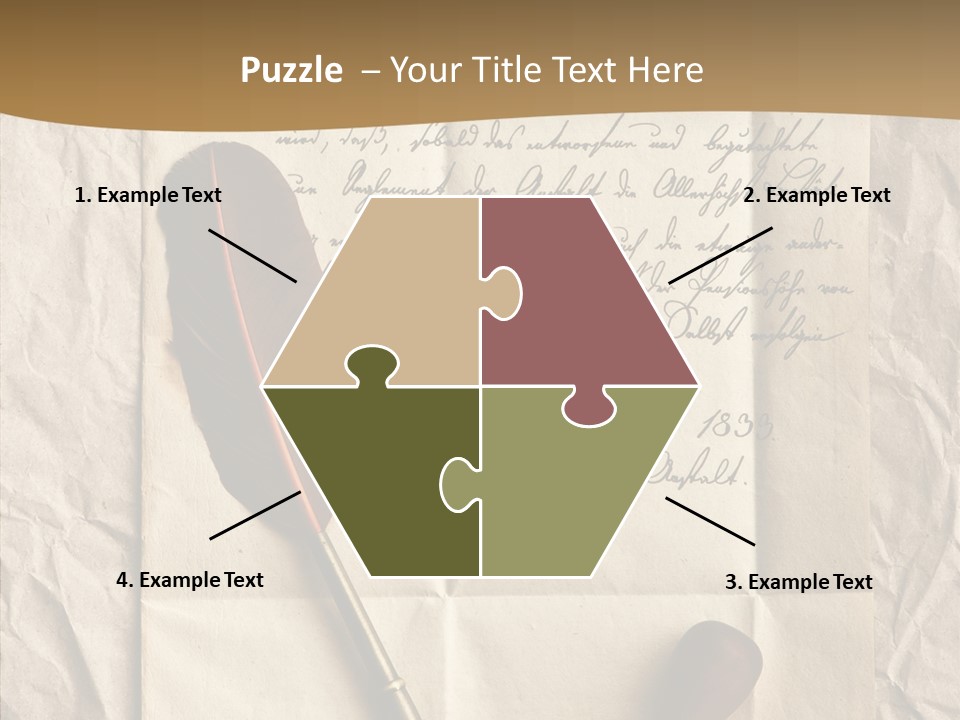 Nobody Sheet Crumpled PowerPoint Template