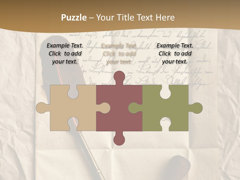 Nobody Sheet Crumpled PowerPoint Template