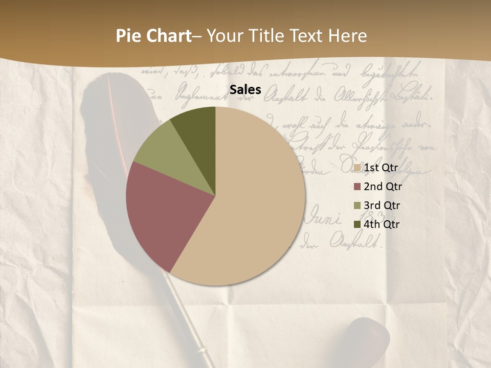 Nobody Sheet Crumpled PowerPoint Template