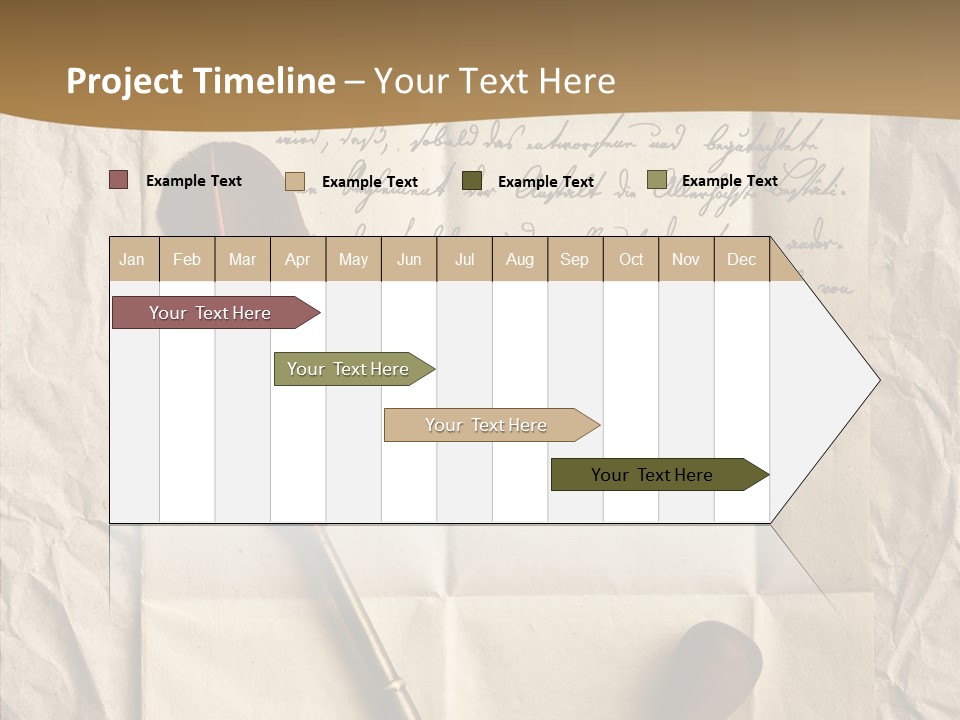 Nobody Sheet Crumpled PowerPoint Template