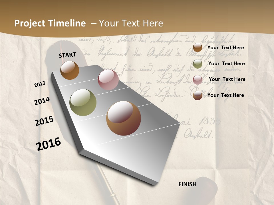 Nobody Sheet Crumpled PowerPoint Template