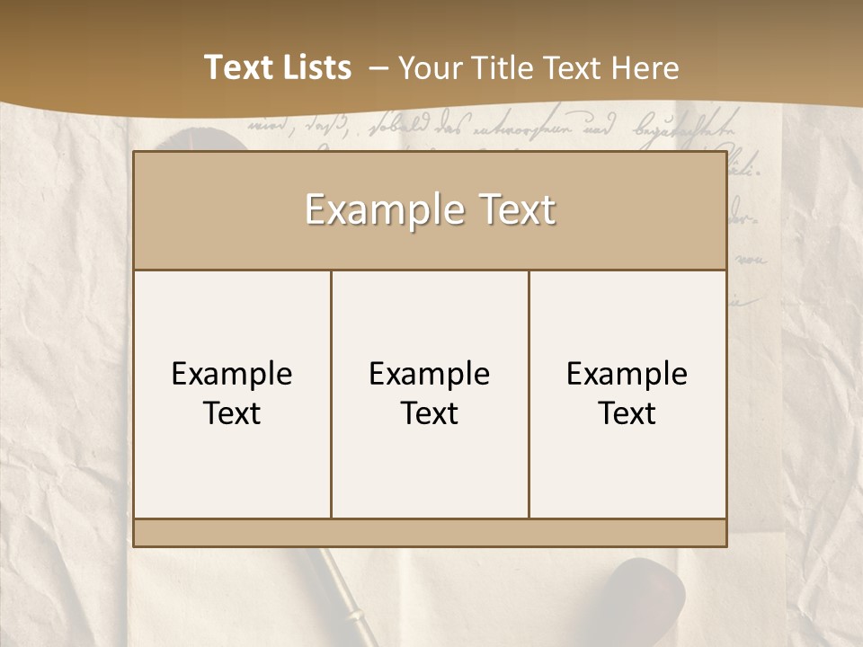 Nobody Sheet Crumpled PowerPoint Template