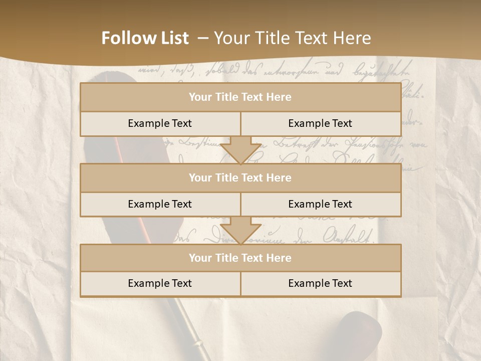 Nobody Sheet Crumpled PowerPoint Template
