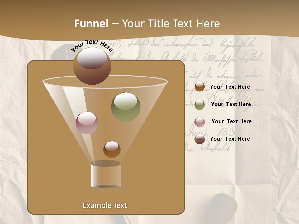 Nobody Sheet Crumpled PowerPoint Template