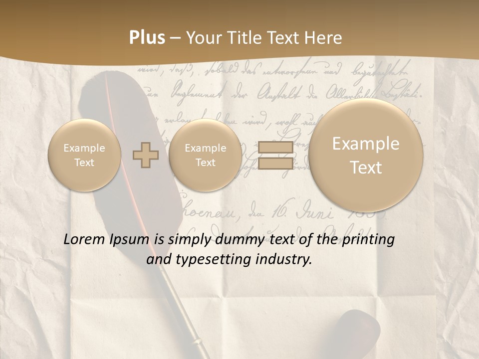 Nobody Sheet Crumpled PowerPoint Template