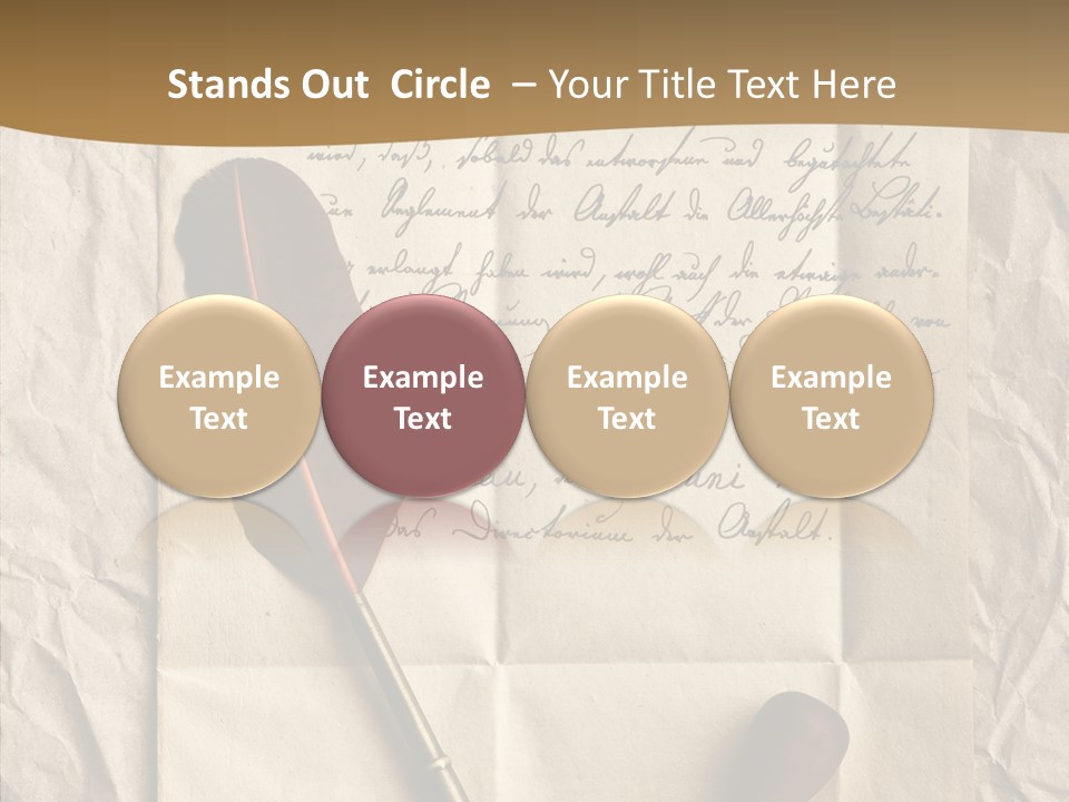 Nobody Sheet Crumpled PowerPoint Template