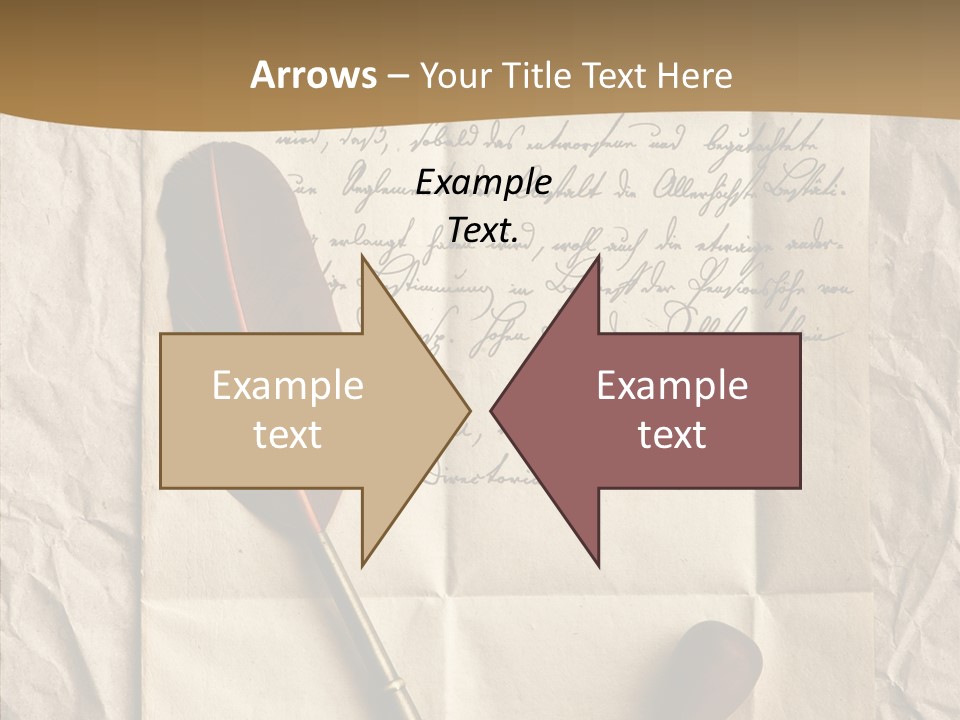 Nobody Sheet Crumpled PowerPoint Template