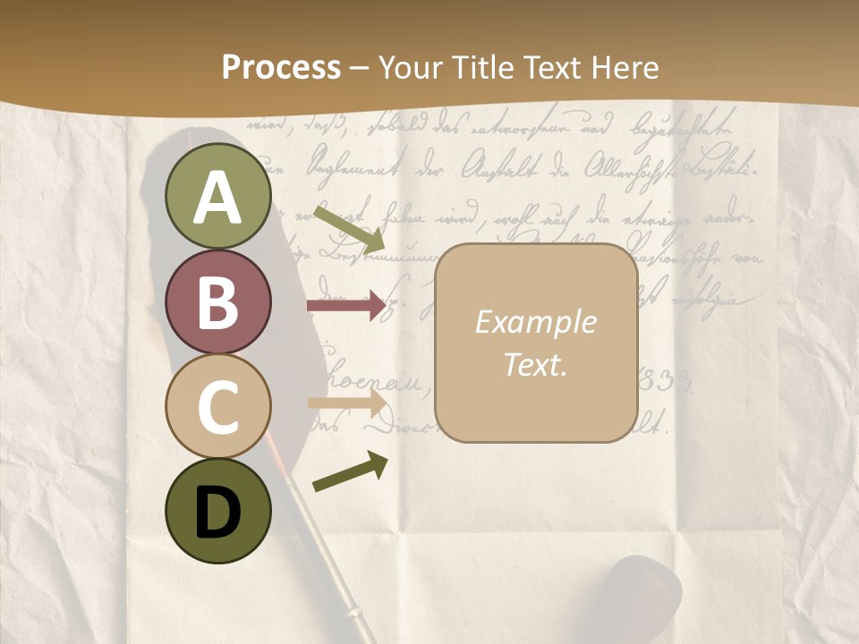 Nobody Sheet Crumpled PowerPoint Template