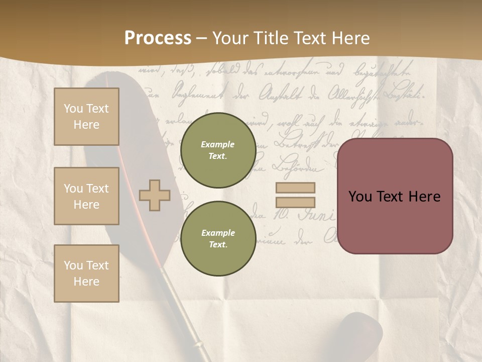 Nobody Sheet Crumpled PowerPoint Template