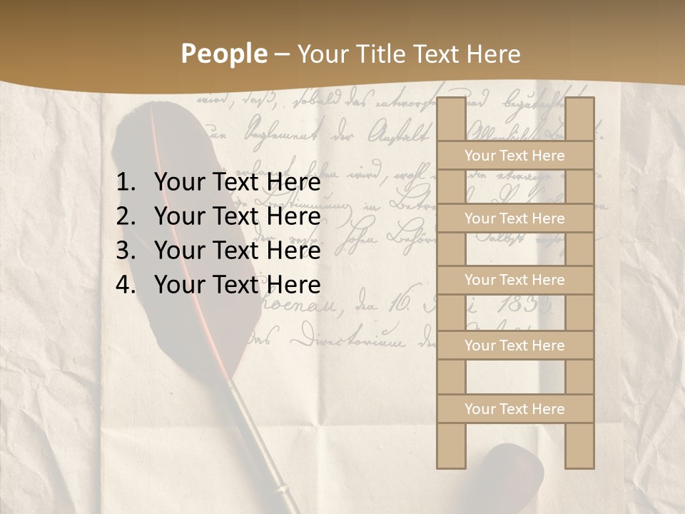 Nobody Sheet Crumpled PowerPoint Template