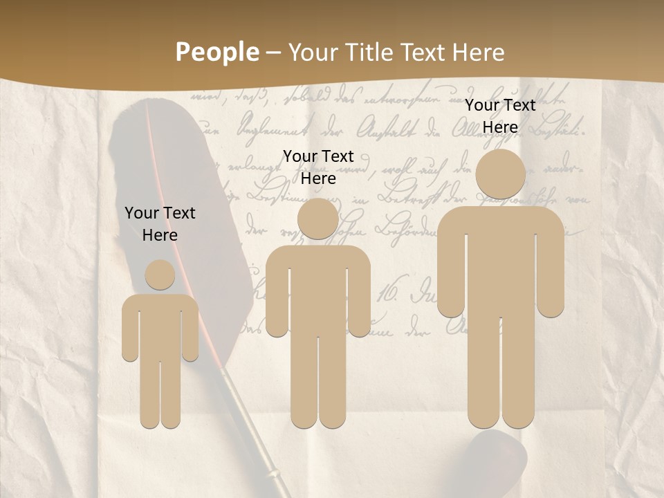 Nobody Sheet Crumpled PowerPoint Template