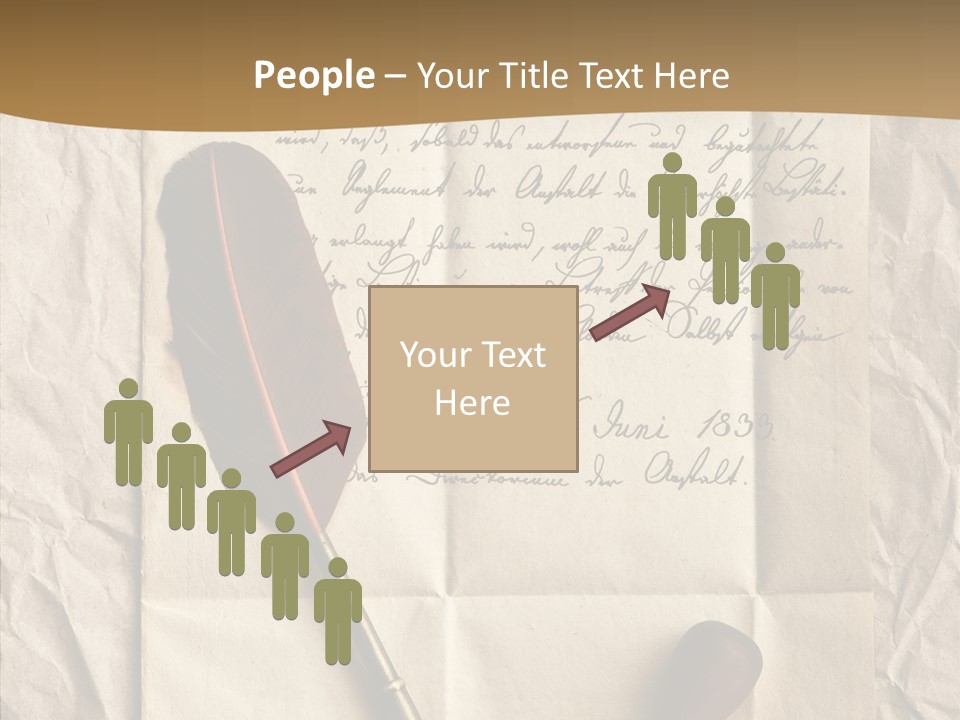 Nobody Sheet Crumpled PowerPoint Template