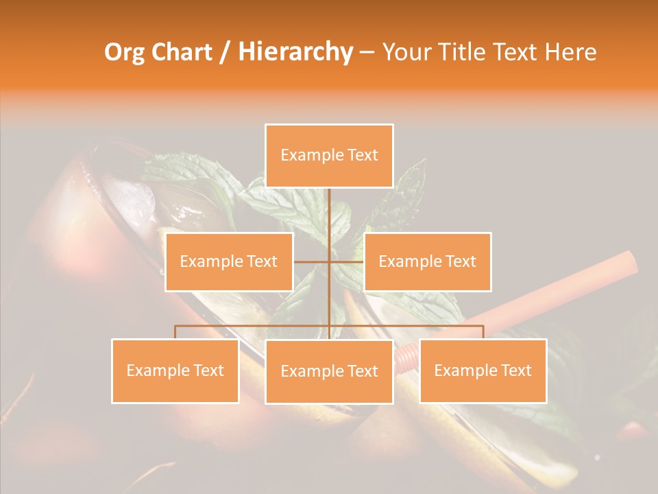 Shot Cola Cube PowerPoint Template