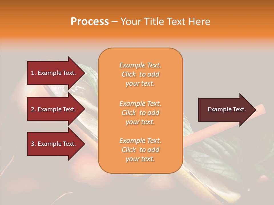 Shot Cola Cube PowerPoint Template