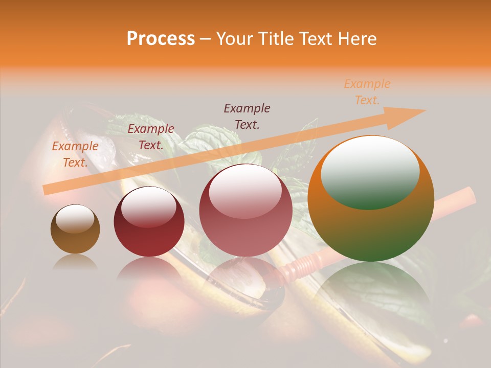 Shot Cola Cube PowerPoint Template