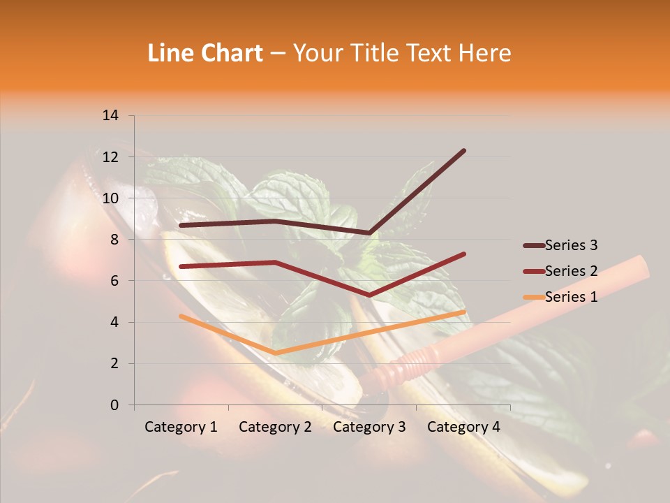 Shot Cola Cube PowerPoint Template
