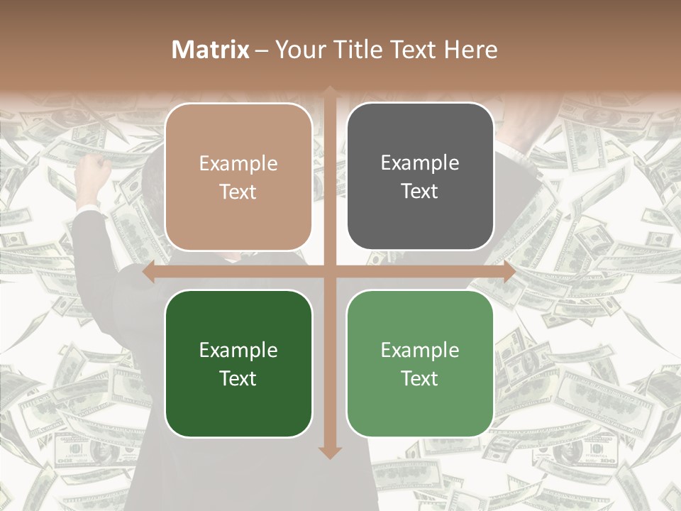 Concept Sky Vertical PowerPoint Template