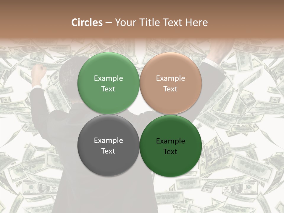 Concept Sky Vertical PowerPoint Template