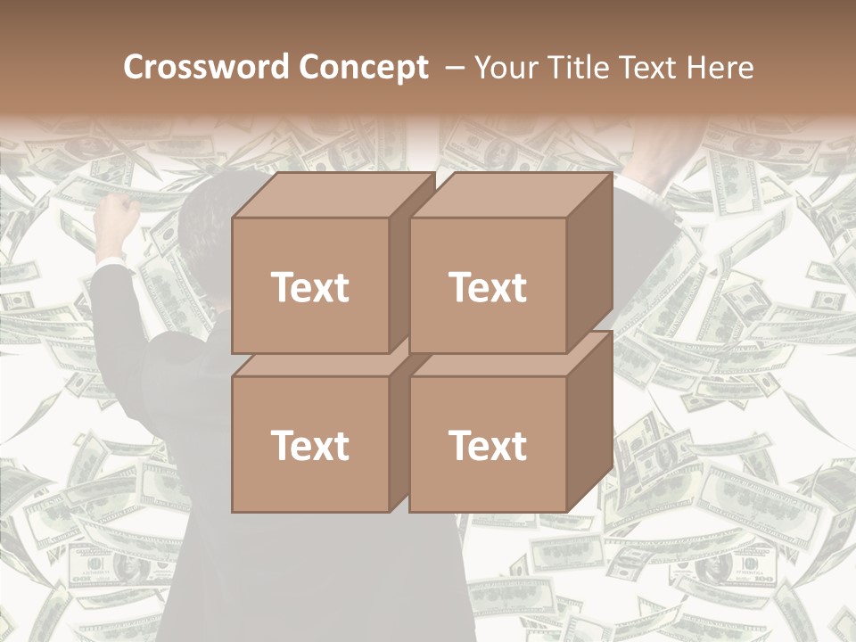 Concept Sky Vertical PowerPoint Template