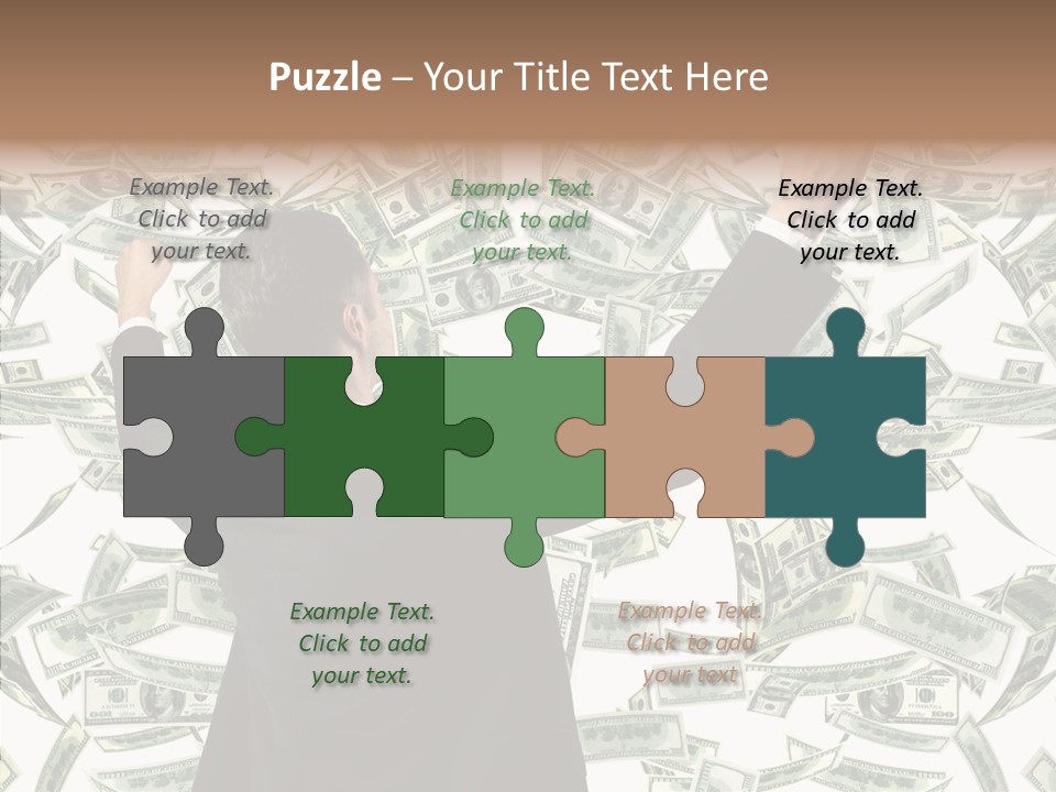 Concept Sky Vertical PowerPoint Template