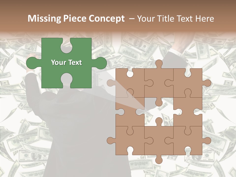 Concept Sky Vertical PowerPoint Template