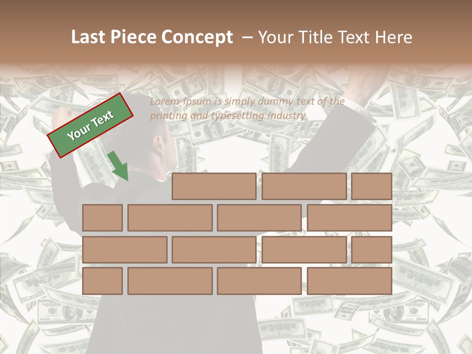 Concept Sky Vertical PowerPoint Template