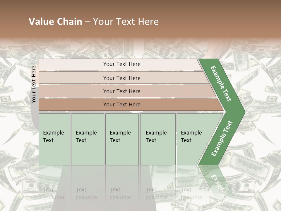 Concept Sky Vertical PowerPoint Template