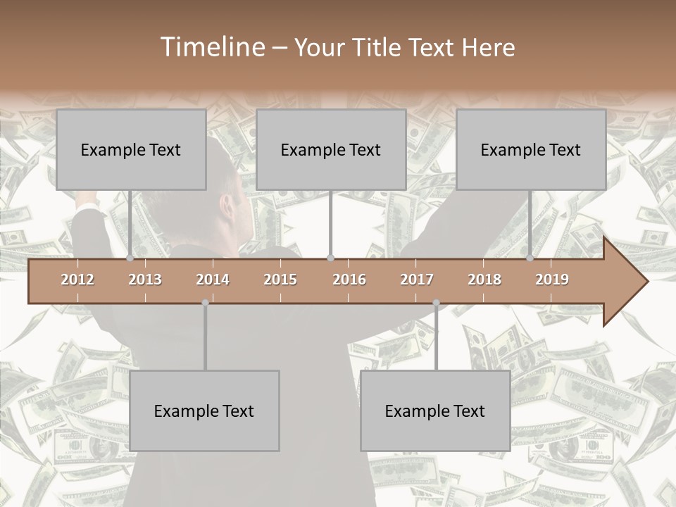 Concept Sky Vertical PowerPoint Template