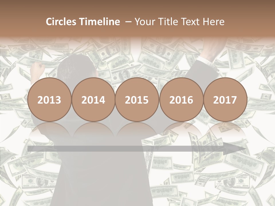 Concept Sky Vertical PowerPoint Template