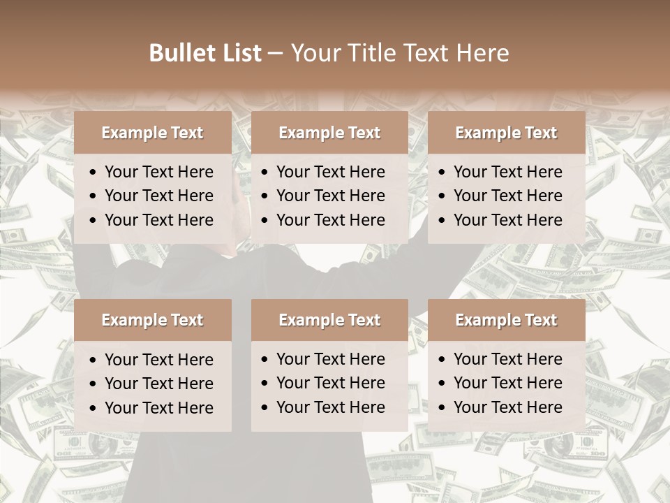 Concept Sky Vertical PowerPoint Template