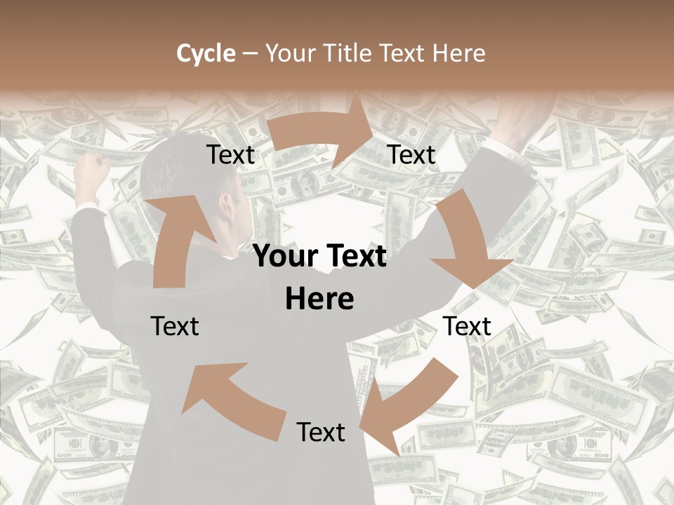 Concept Sky Vertical PowerPoint Template