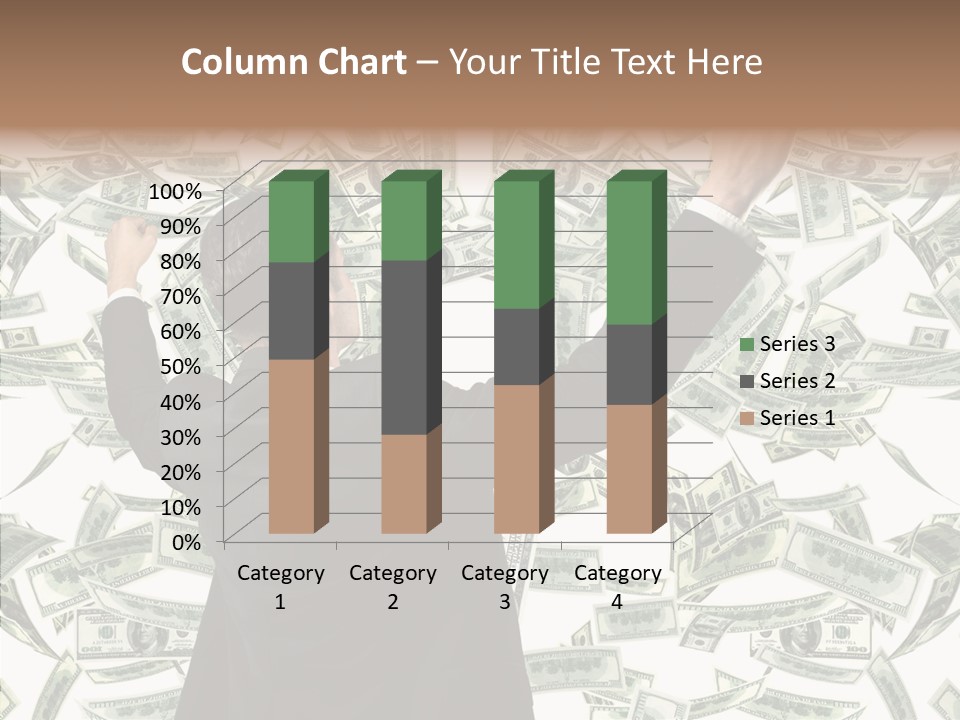Concept Sky Vertical PowerPoint Template